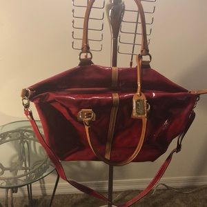 Cavalcanti Red Leather Handbag